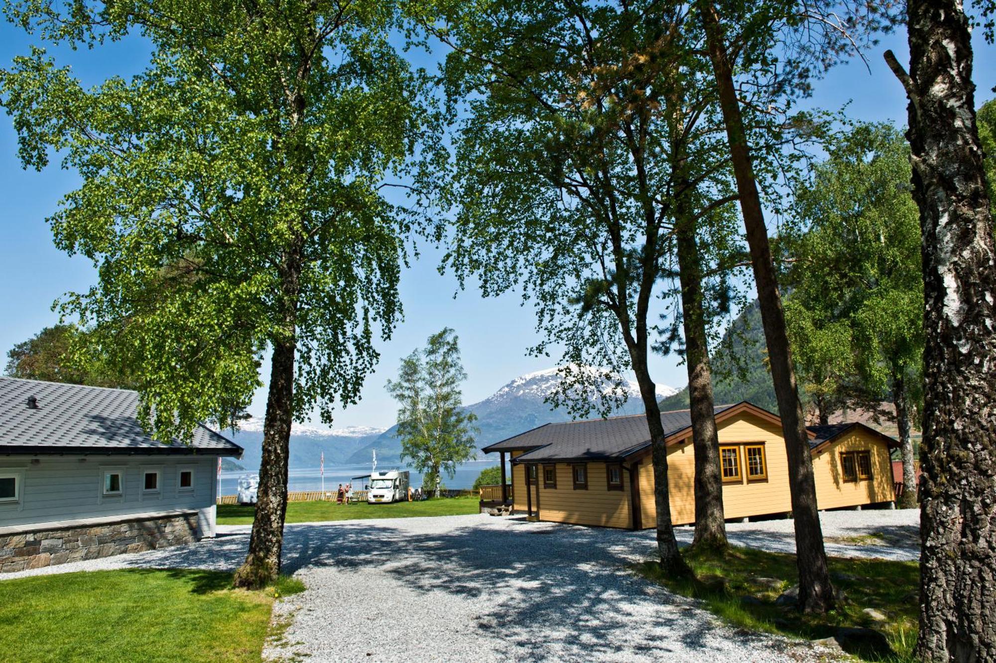 Kinsarvik Camping 호텔 외부 사진